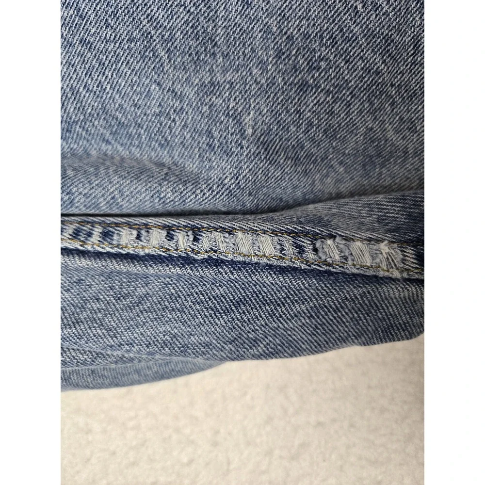 Levis 550 Mens Jeans Size 31 x32 Relaxed Fit Tapered Legs Orange Tab Cotton Blue